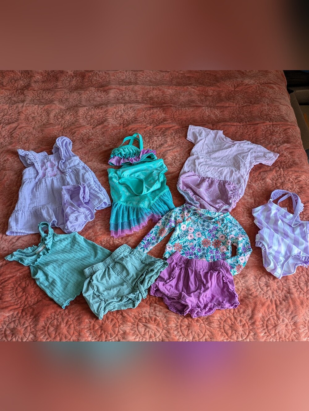 Toddler 12-18 Mo Summer Little Mermaid Aesthetic
